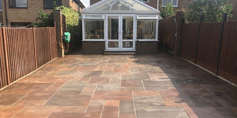 Sandstone Patio Stone Made Drives