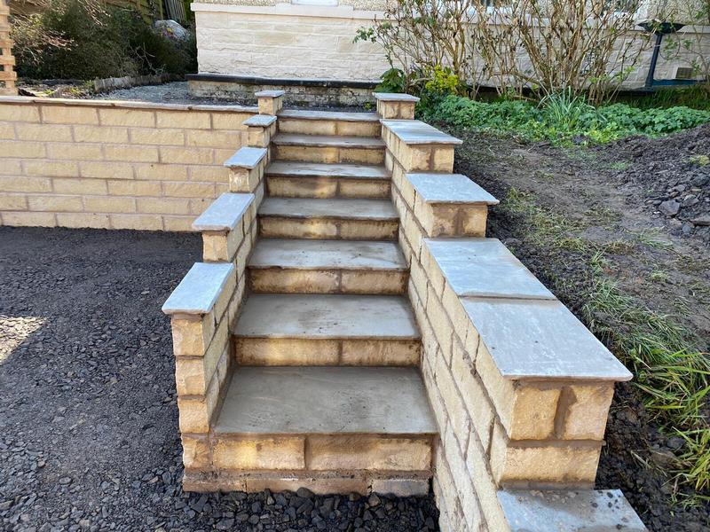 Garden steps