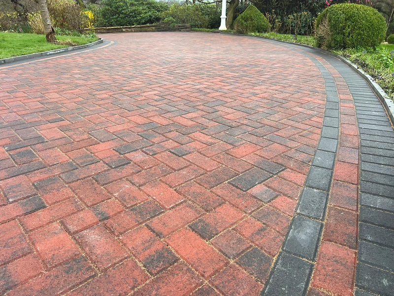 block paving driveway