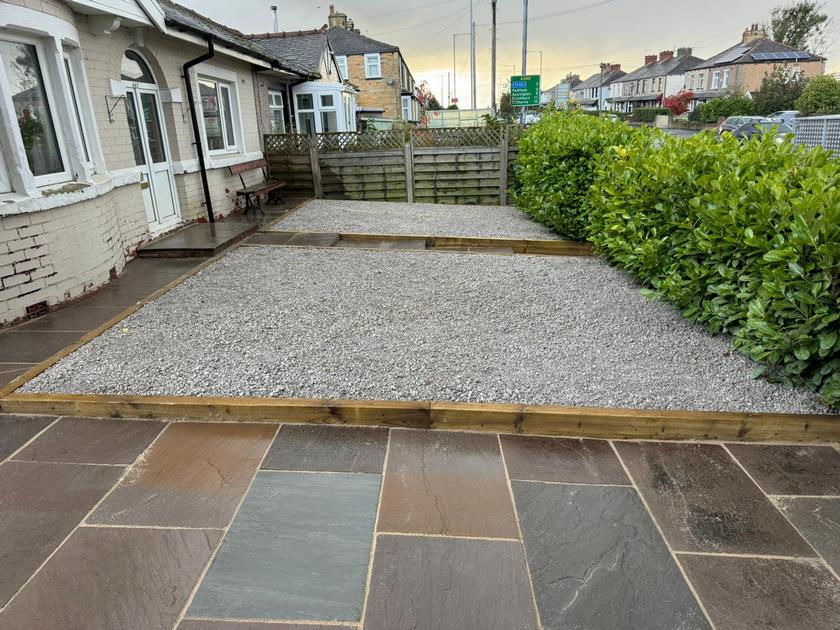 gravel limestone driveway blackburn 04